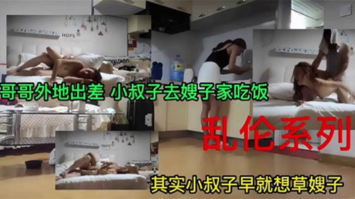 【乱伦系列】哥哥外地出差，小叔子去嫂子家吃饭